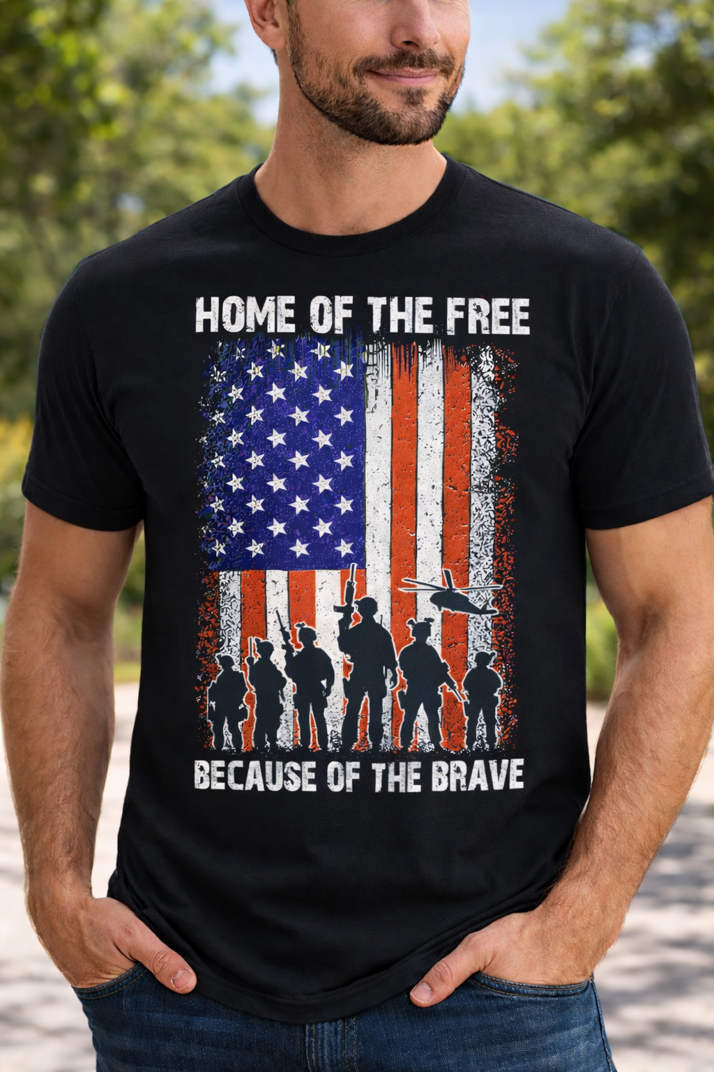 Home of the Free Men's T-Shirt