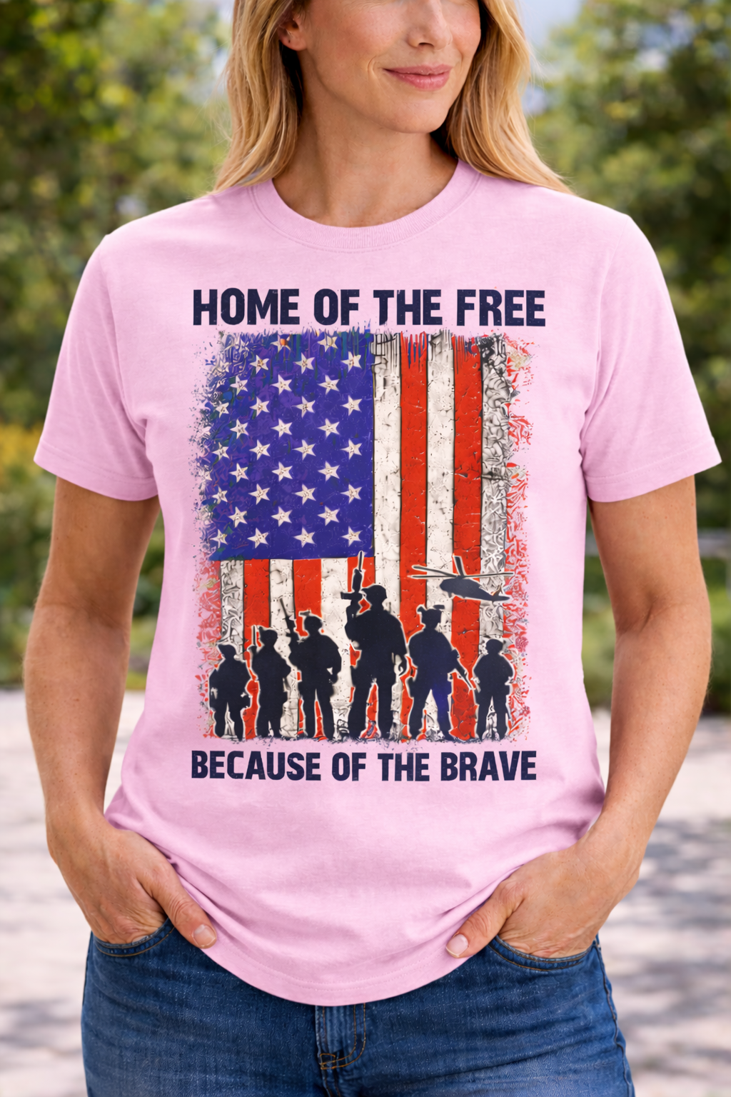 Home of the Free Woman's T-Shirt