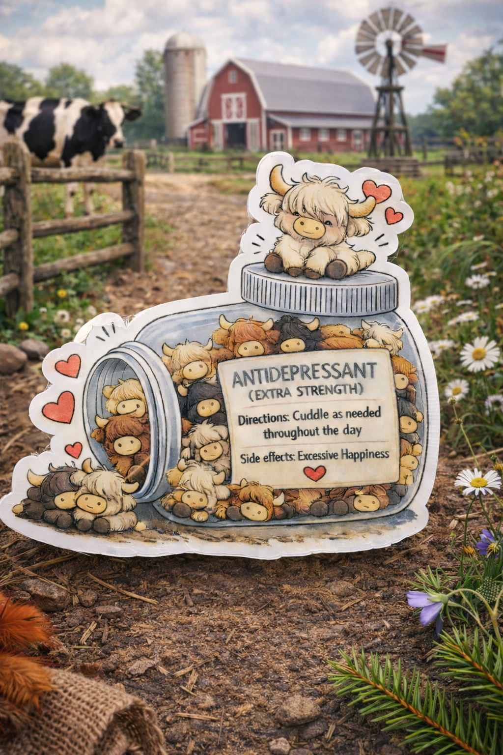 Anti Depressant (Extra Strength) - Sticker