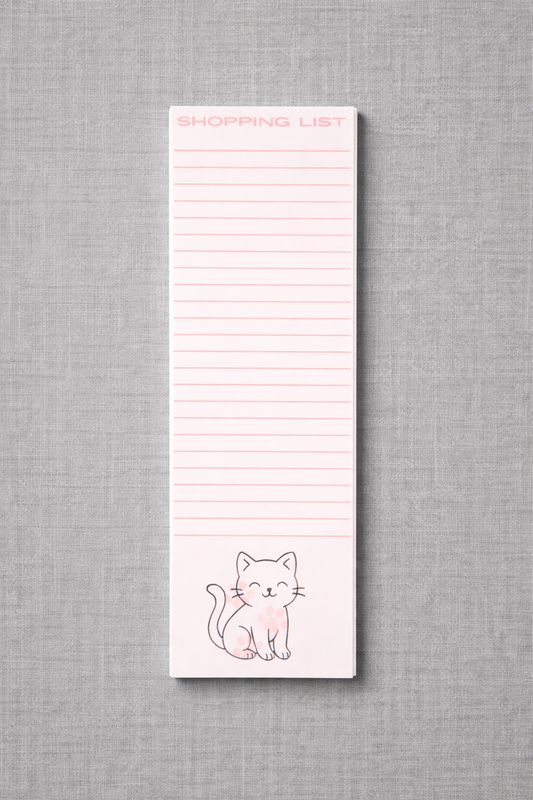 Magnet Grocery List Notes