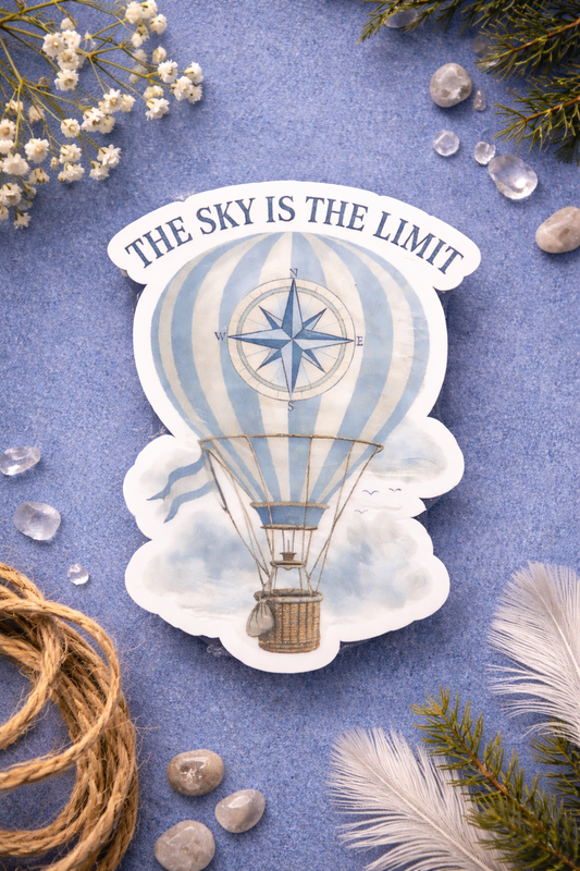 The Sky Is The Limit - Sticker