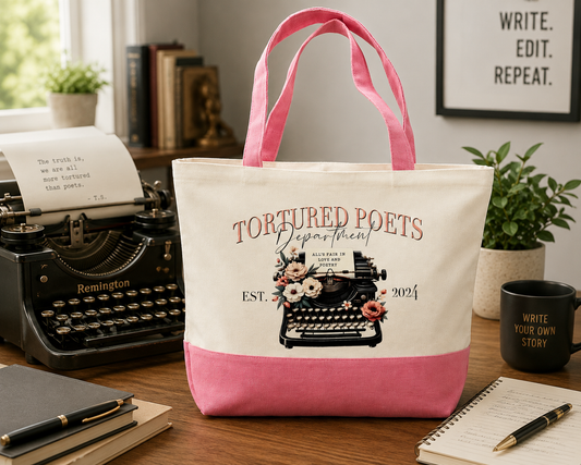 Tortured Poets Tote bag