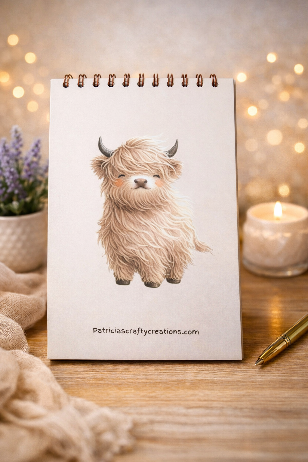 Highland Cow Spiral Journal - Collection