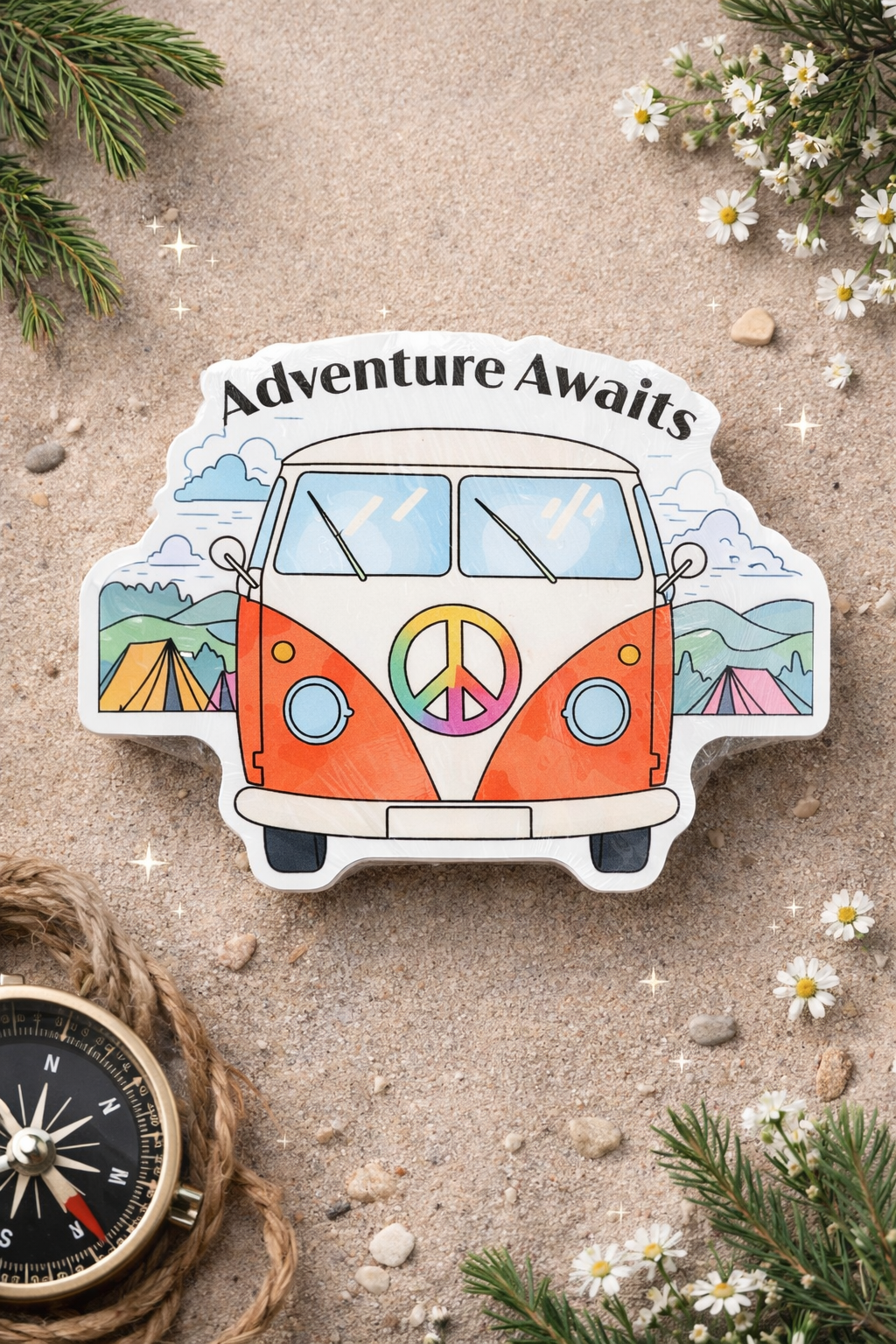 Adventure Awaits - Sticker