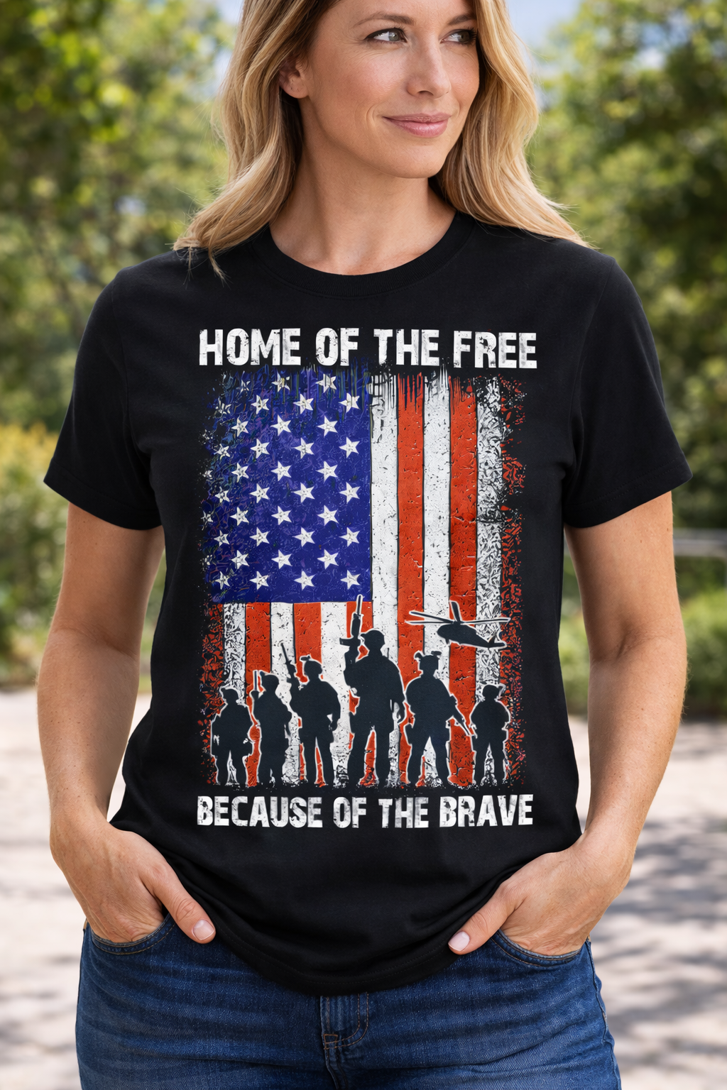 Home of the Free Woman's T-Shirt