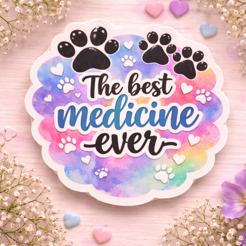 The Best Medicine Ever - Sticker