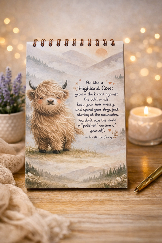 Highland Cow Spiral Journal - Collection