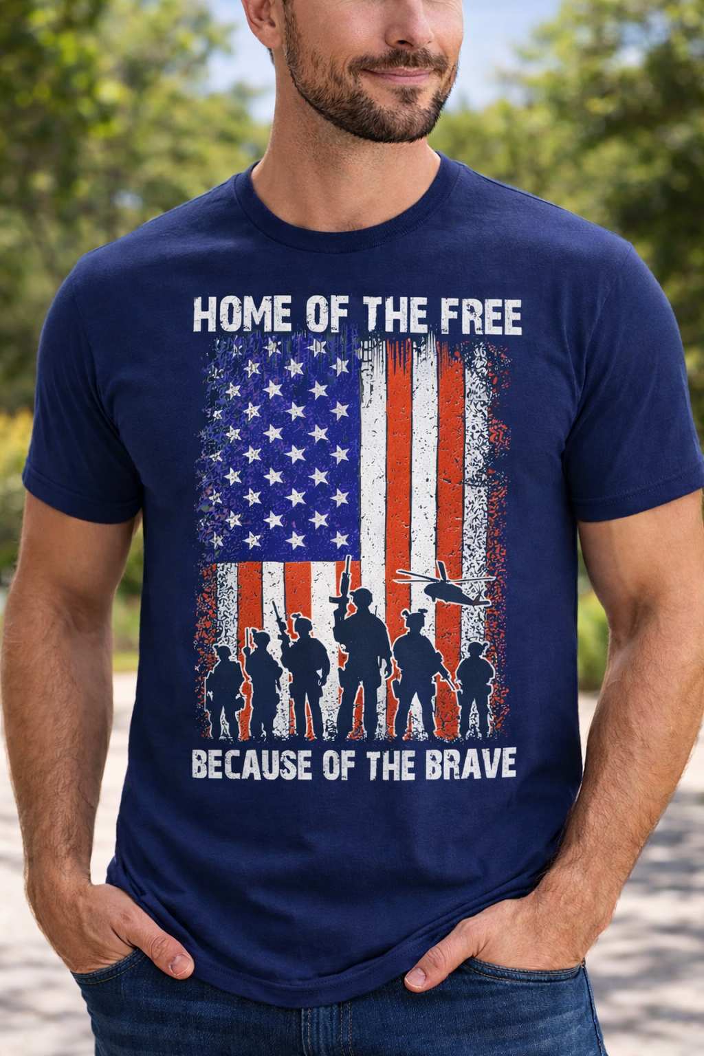 Home of the Free Men's T-Shirt