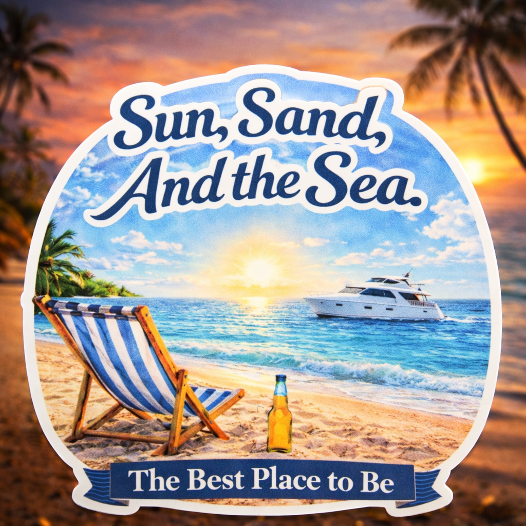 The Best Place to Be - Sticker