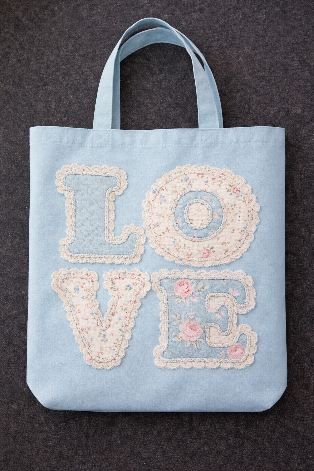 LOVE Canvas Tote