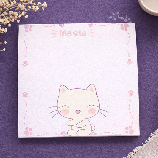 Kawaii Kitty Post-it Notes
