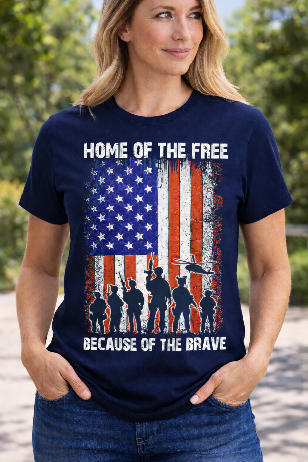 Home of the Free Woman's T-Shirt