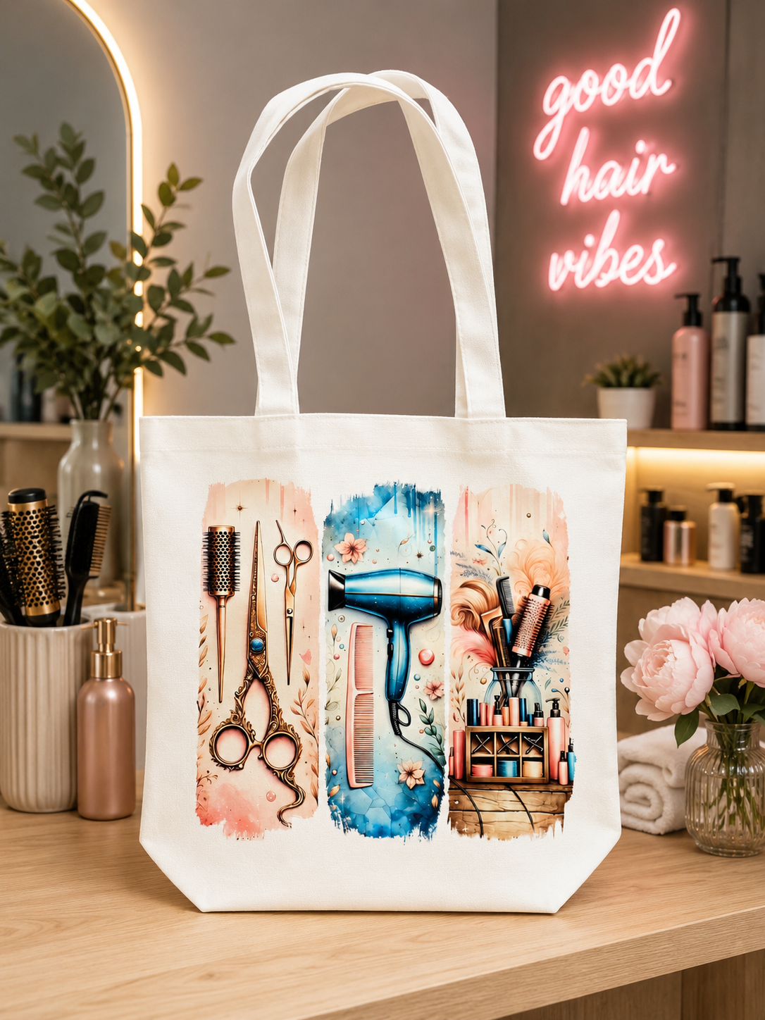 Hairstylist Tote bag