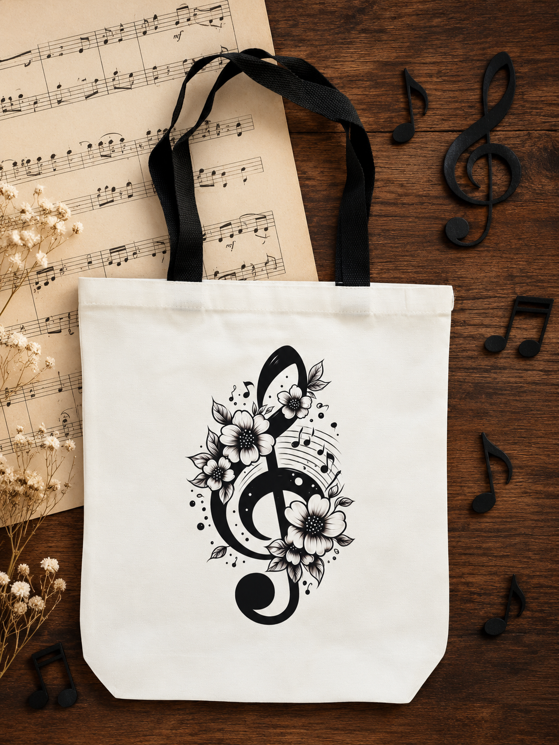 Musical Tote bag