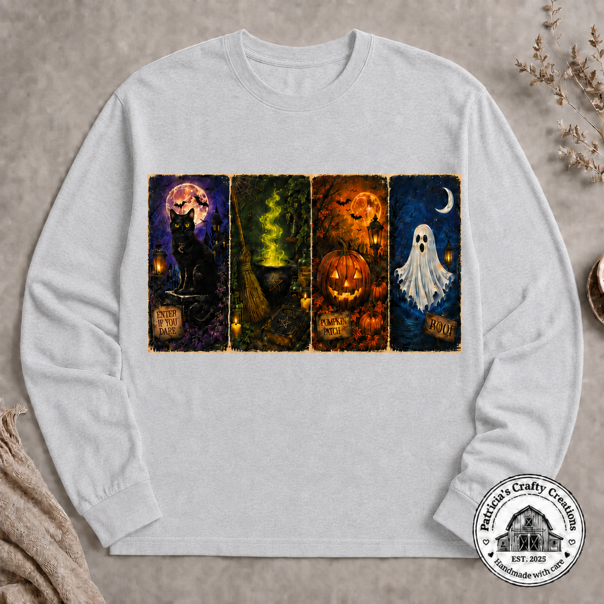 Halloween Elements Long Sleeve T-shirt