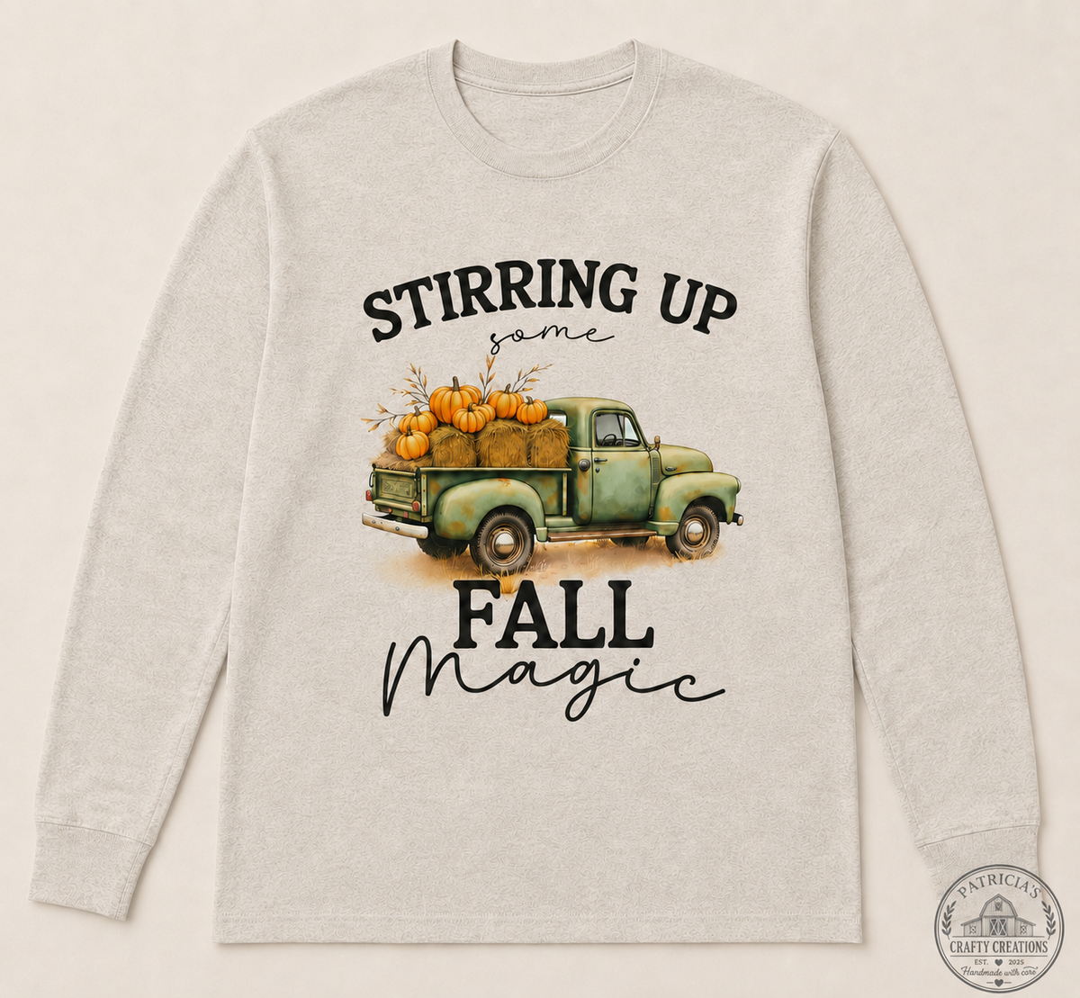 Stirring Up Some Fall Magic Long Sleeve T-shirt