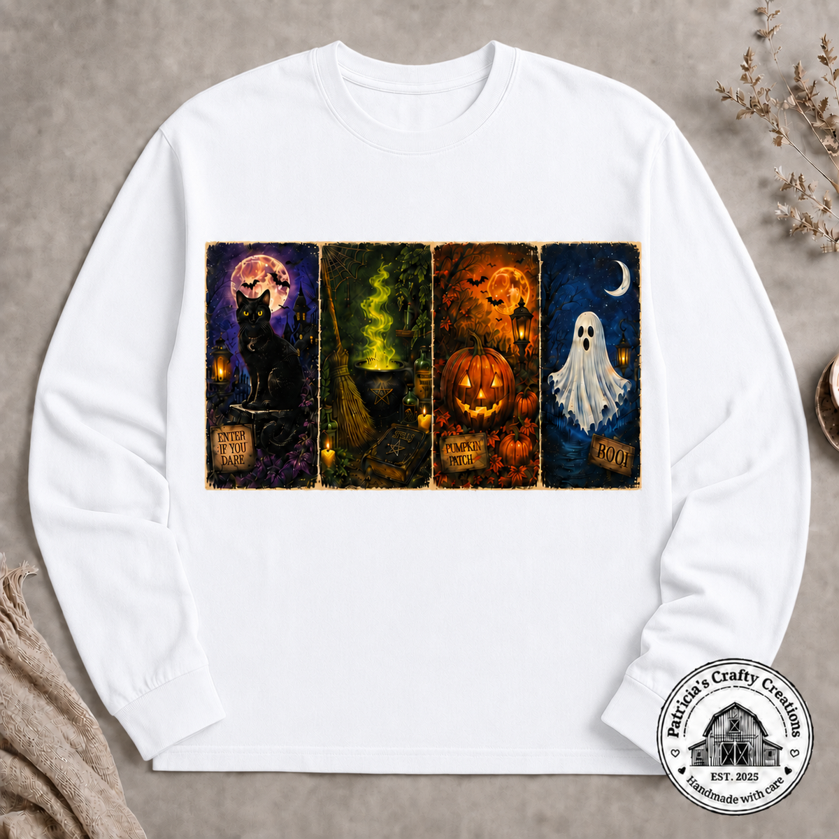 Halloween Elements Long Sleeve T-shirt